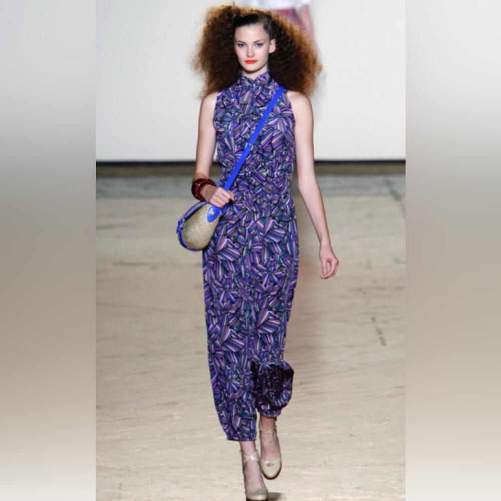 Vintage Marc by Marc Jacobs 70’s style Colorful Patterned Jumpsuit